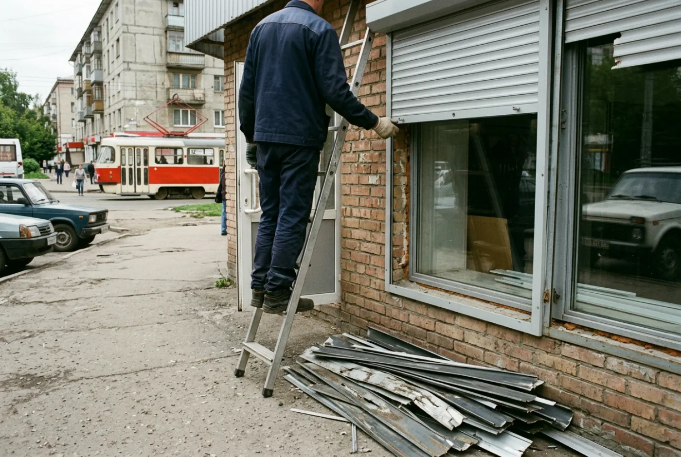 Замена рольставней в Хабаровске